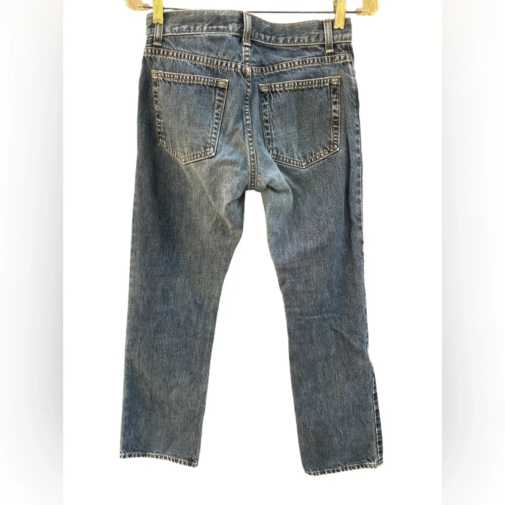 GAP Vintage Modern Bootcut Denim Jeans No Distress No Stretch Size 4 Ankle - Picture 5 of 6